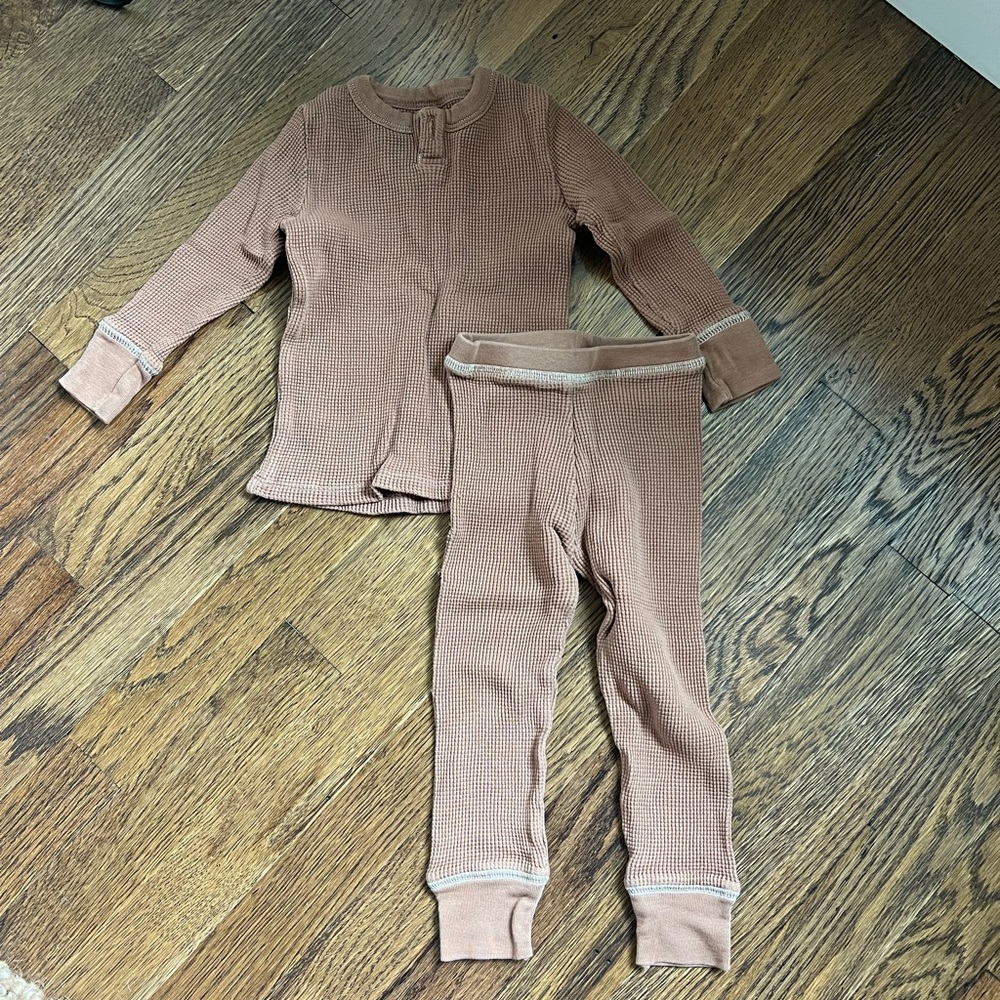 Fin & Vince Waffle Pajamas